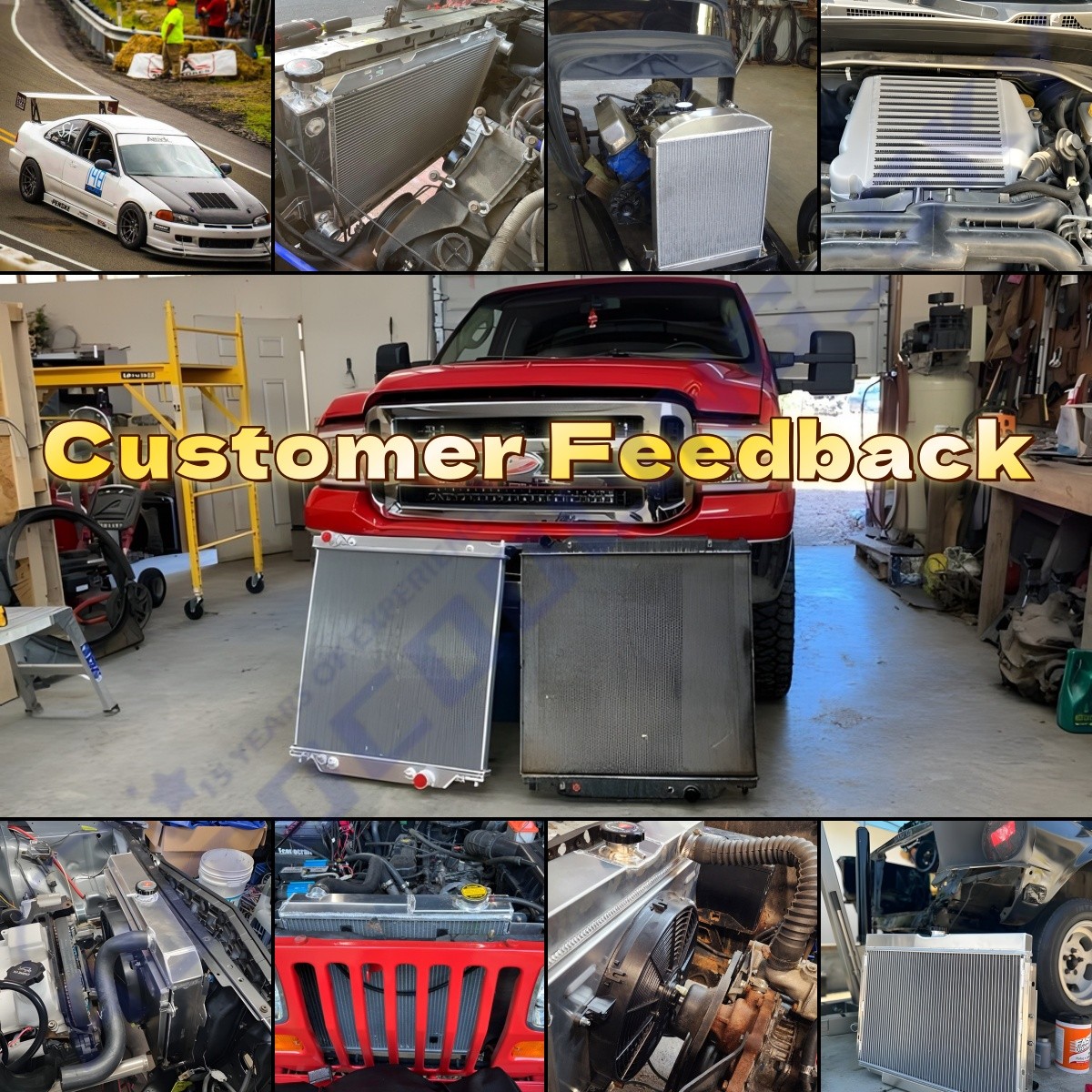 Radiator Fit 2009-2018 Maserati GranTurismo 10-11 GranCabrio 09-13 Quattroporte