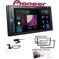 Pioneer Multimedia Autoradio Bluetooth Dab+ FüR Opel Zafira B Charcoal-Metallic