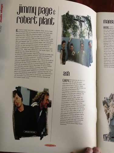 Reading Festival 1998 TOUR BOOK PROGRAMME Foo Fighters Beastie Boys Led Zeppelin - Picture 2 of 5