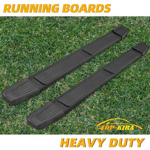 Black Nerf Bars For 2004-2024 Nissan Titan Crew Cab - Running Boards Side Steps 8 thumbnail image