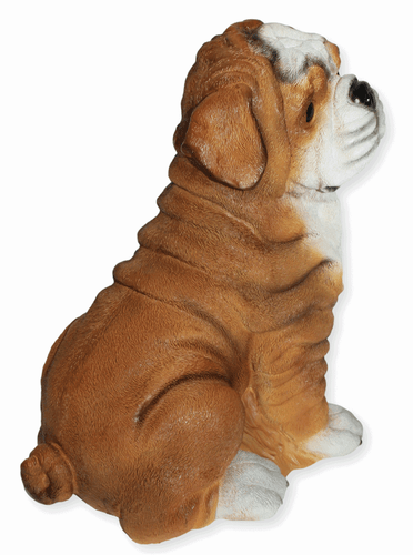 Deco Figura Perro Mops Grande H 39 CM Con Diversión Sensor de Movimiento" - Imagen 2 de 4