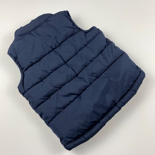 Old Navy Frostfrei Unisex Baby gefütterte Weste durchgehender Reißverschluss blau maritim Gr. 18-24m - Bild 3 von 9