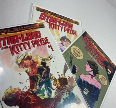 Star-Lord and Kitty Pryde # 1 2 & 3 Comic Set 1-3 COMPLETE Series Secret Wars