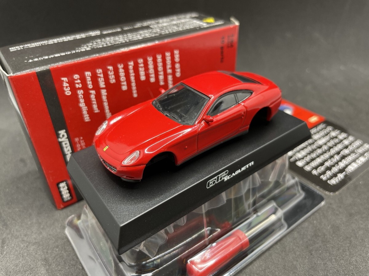 ミニカー Ferrari 612 Scaglietti & 575M Maranello Kyosho 1/64 Ferrari collection 2 612 Scaglietti red Diecast