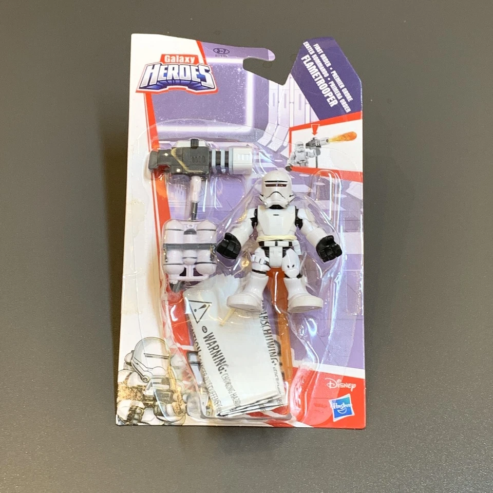 Playskool Star Wars Galactic Heroes First Order FLAMETROOPER Flame Projectile #f - Image 2 of 4