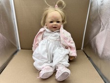 Doris Stannat Künstlerpuppe Vinyl Puppe 55 cm. Top Zustand 