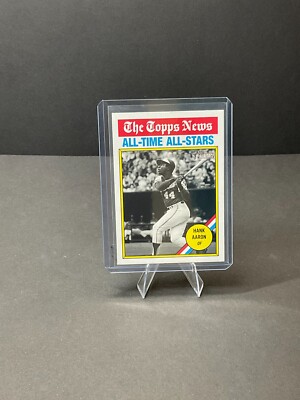 2025 Topps Heritage Hank Aaron #346 Topps News All-Time All-Stars Braves