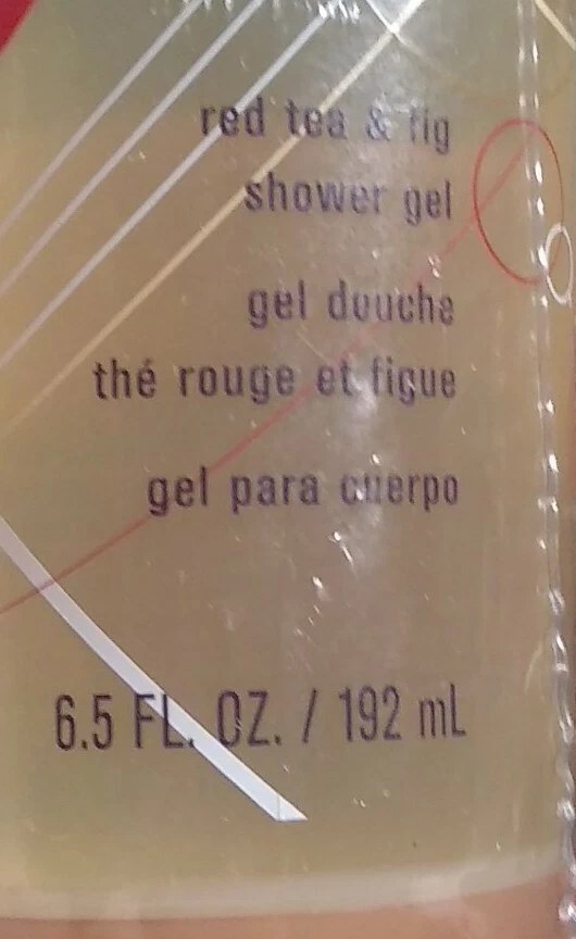  Gel de Ducha Mary Kay Hecho con Té Rojo e Higo Nuevo Con Bolsa de Regalo  Foto 4 de 4