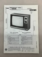 Sharp FF13603 13H22 13H24 Service Manual Sams Photofact Free Shipping