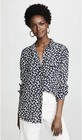Ganni Roseburg Crepe Pants And Blouse Set In Total Eclipse 34 (S) — photo 3