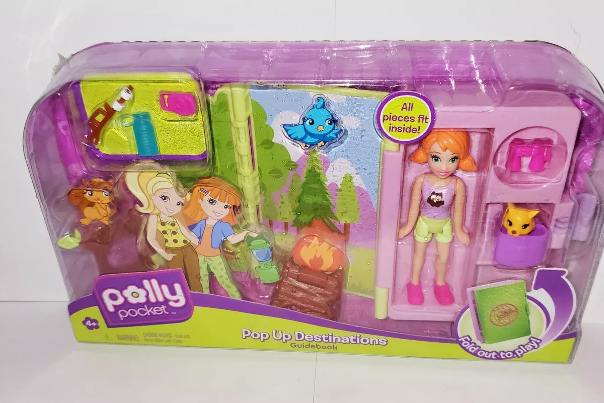 Polly Pocket - Playsets Antigo Completo - Trailler Pop Up Glamper Vehicle e  Pop Up Destinations, Brinquedo Mattel Usado 82983707