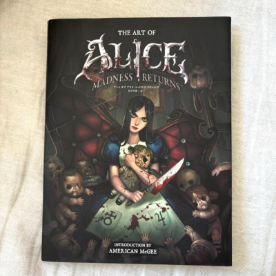 Art of Alice Madness Returns Illustrations Art Book American Mcgee