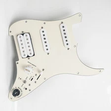 SSH Prewired Loaded Pickguard Multifunctional Pickguard for Fender Strat Guitar