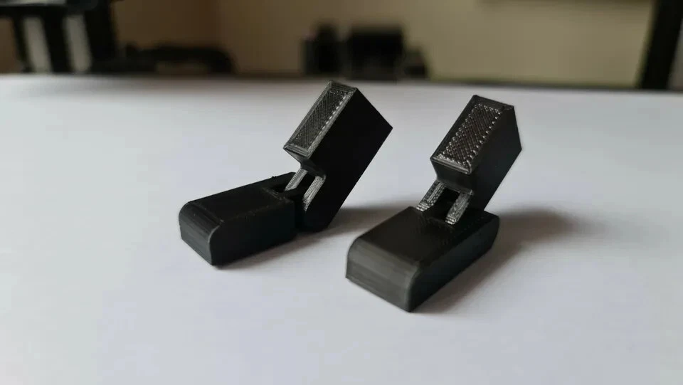 2x Lid Cover Hinges for Technics Midi Turntable SL-J110R SL-J110D COMPATIBLE UK - Image 2 of 4