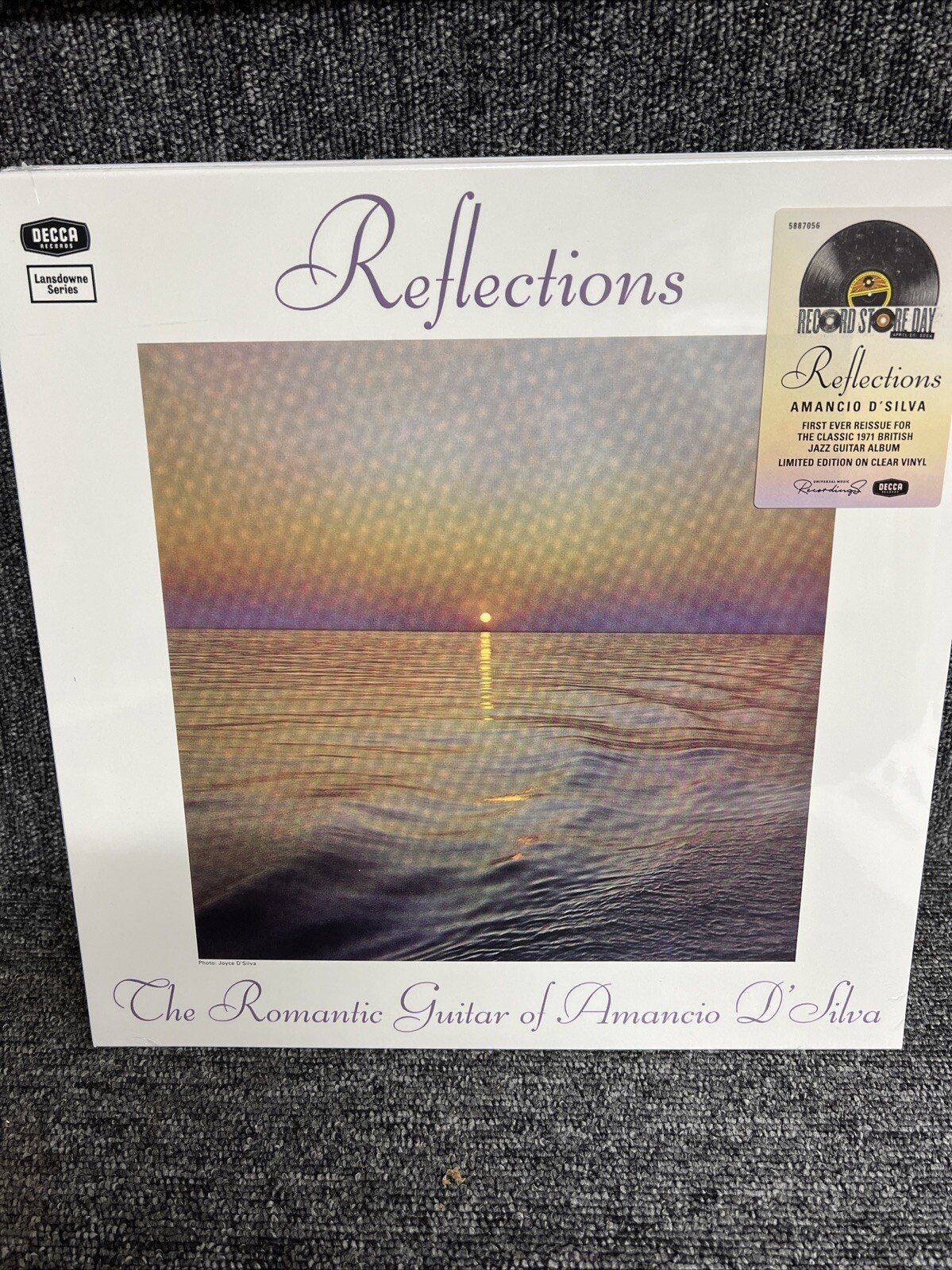 AMANCIO D’SILVA - reflections Romantic Guitar LTD CLEAR VINYL LP RSD 2024 - NEW