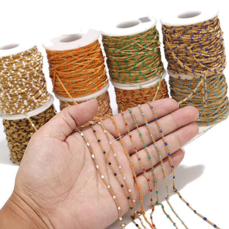 Beaded curb chain deals