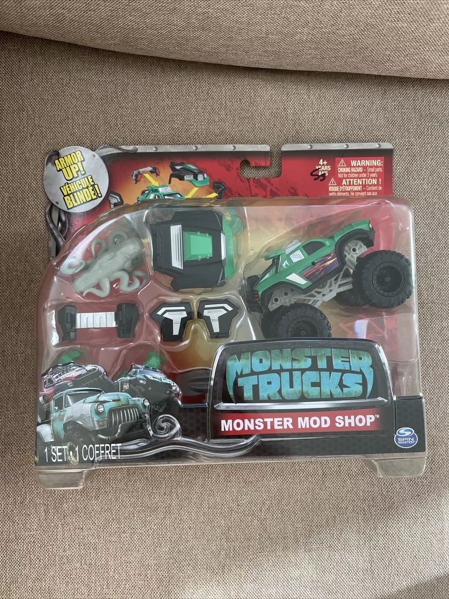 Monster Trucks Movie “Monster Mod Shop” Armor Up! Modified Terravex Truck