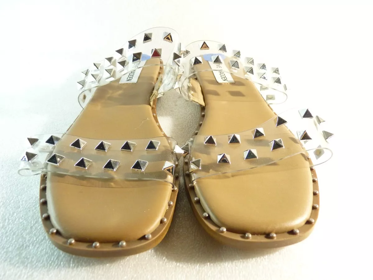 Steve madden clear slide sandals clearance