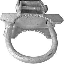 BULL DOG GATE HINGE - Commercial Heavy Duty - Chain Link Fence Gate Hinge