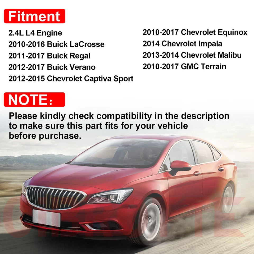 Cubierta de válvula para Chevy Equinox Malibu Impala 2010-17 Buick Regal Verano LaCrosse Foto 3 de 4