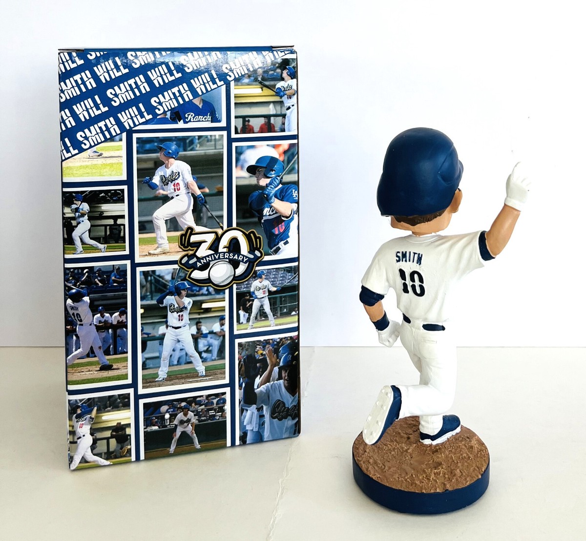 Will Smith ( ( HOME RUN TROT ) ) 2023 Rancho Quakes Bobblehead SGA