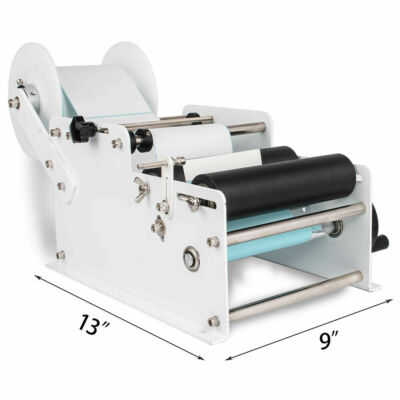 Manual Semi-Automatic Labeler Round Bottle Labeling Machine Packaging Machine