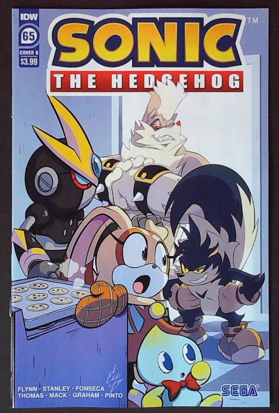SONIC THE HEDGEHOG (2018) #65 - Cover B - New Bagged