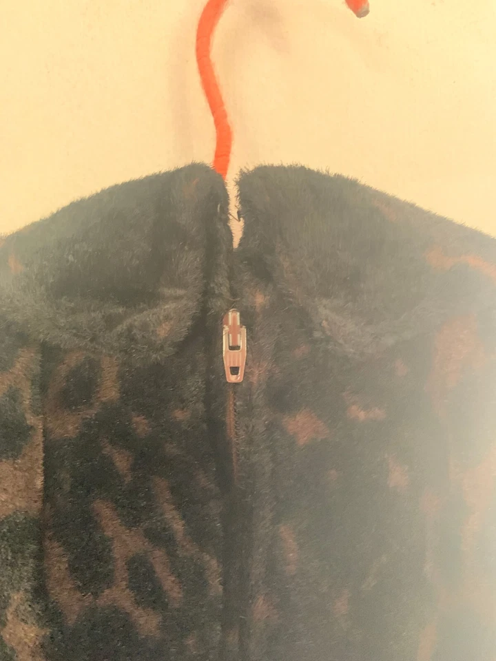 Vestido Vintage Años 60 Estampado Guepardo Cintura Imperio Cuello Piel Manga Transparente Mod Retro Foto 4 de 4