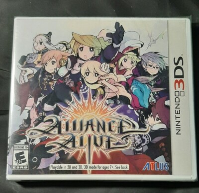 Alliance Alive  (Nintendo 3DS, 2018) Factory Sealed