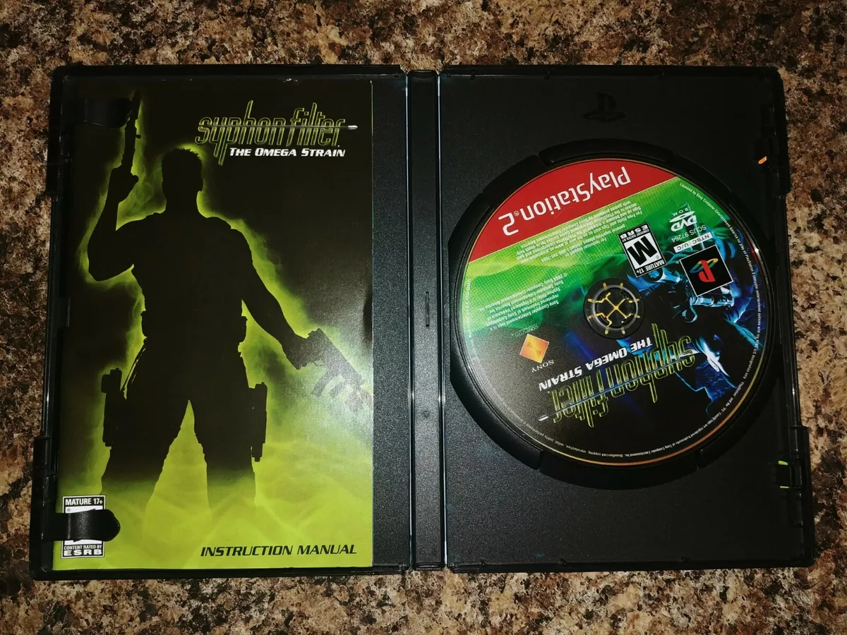 Syphon Filter: The Omega Strain (Sony PS2 PlayStation 2) Complete in Box CIB