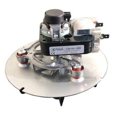 Ricambistufeapellet Estrattore fumi stufa pellet ventilatore universale 48W TRIA