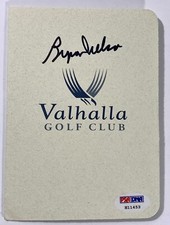 Byron Nelson signed golf Scorecard Valhalla Pga Championship psa dna coa