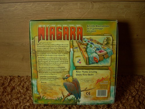 Niagara Karton Verpackung Von Dem Spiel mit Einsatz (ohne Inhalt) Ersatzteil - Bild 2 von 2