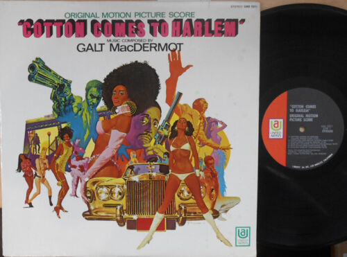 Galt MacDermot ORIG US OST LP Cotton comes to Harlem EX '70 UAS5211 Soul Funk