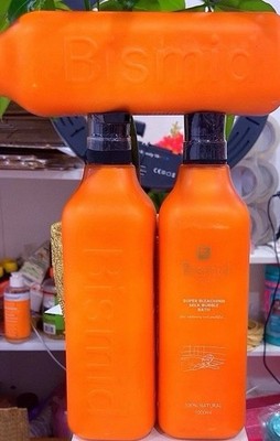 Bismid Super Bleaching Milk Bubble Bath Skin Whitening And Youthful