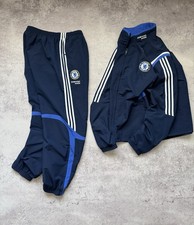 Adidas Chelsea FC Tracksuit Set Jacket Pants Samsung Vintage Football Soccer L