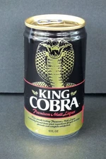 King Cobra Malt Liquor/BUSCH ~ Alum. 12oz. Beer Can ~BO,  USA