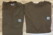 MENS CARHARTT POCKET T-SHIRT LOT SIZE 2XL LOOSE FIT