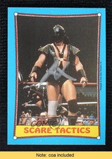 Leaf Authentics 1987 Topps WWF Demolition Ax #64 COA Auto 0h1