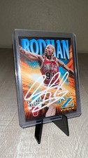 Dennis Rodman Auto 1996-97 SkyBox Z-Force Basketball Chicago Bulls Jordan SWAU