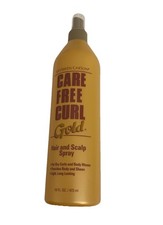  1 SoftSheen Carson Care Free Curl Gold Hair And Scalp Spray, Body Waves, 16oz