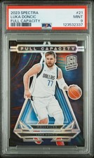 2023 PANINI SPECTRA FULL CAPACITY #21 LUKA DONCIC PSA 9