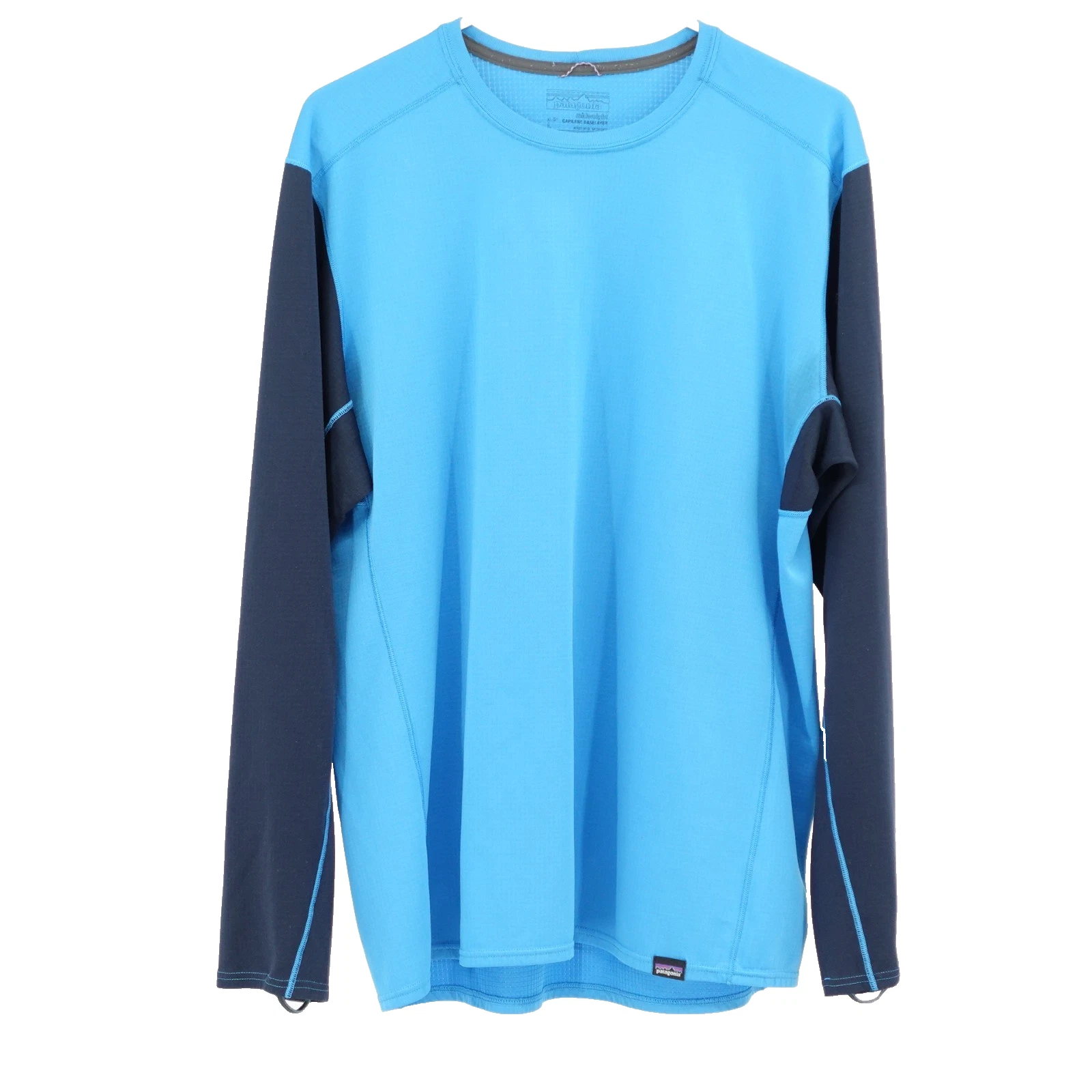 Patagonia Baselayer Top SZ L Midweight Capilene Outdoor Hiking Performance Light