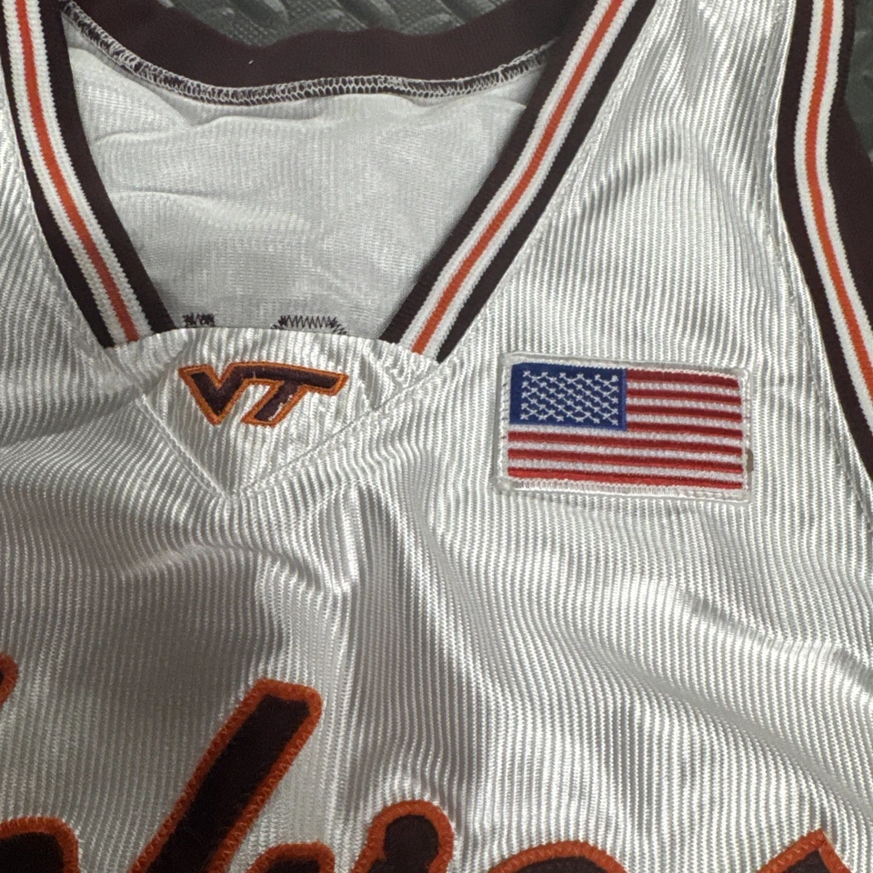 Virginia Tech Hokies #23 Basketball Team Adidas Jersey 2XL - Image 4 of 4