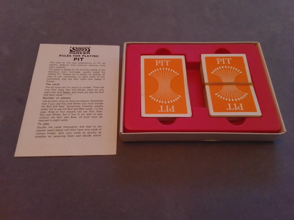 🎲 Vintage Pit Card Game 100% Complete Bull and Bear Palitoy - Image 2 of 4