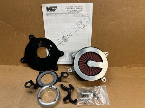 VANCE & HINES - 70067 - VO2 Cage Fighter Air Intake Kit for Harley-Davidson Dyna