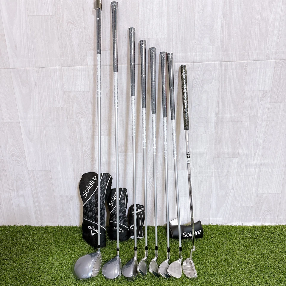 Callaway Solaire Women's Golf Club Set 8pcs NoBag Ladies Right-handed From Japan - Image 4 of 4