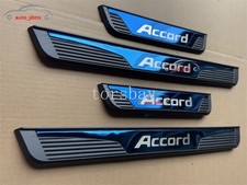 Auto Parts For Honda Accord Blue Accessories Door Sill Protector Scuff Plate X4 Auto Parts For Honda Accord Blue Accessories Door Sill Protector Scuff Plate X4
