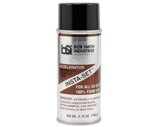 Bob Smith Industries BSI155 - INSTA-SET Foam Safe Accelerator, 3.75oz Aerosol