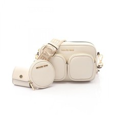Borsa a tracolla Michael Kors JET SET ITEM in pelle 35S2GTTC6L bianca usata